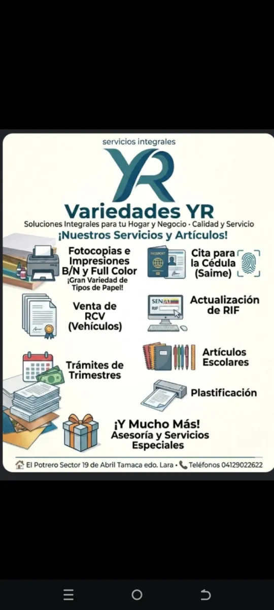 Variedades YR