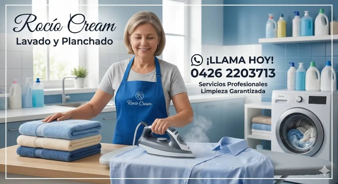 Lavado y Planchado Rocío Crespo